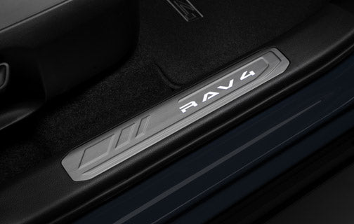 2026 Rav4 Front Illuminated Door Sill Protectors
